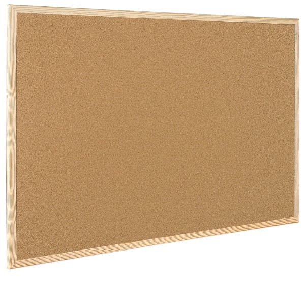 Korková tabule Korková tabule Bi-silque dřevěný rám 600x400mm