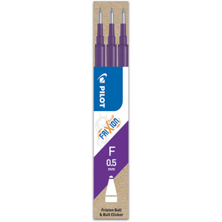 Pilot, Náplň do Rollerů FriXion Ball, 0.5, (F) tenký, 3 ks, (F) tenký, filaová