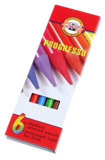  Pastelky KOH-I-NOOR Progresso 8755 6ks